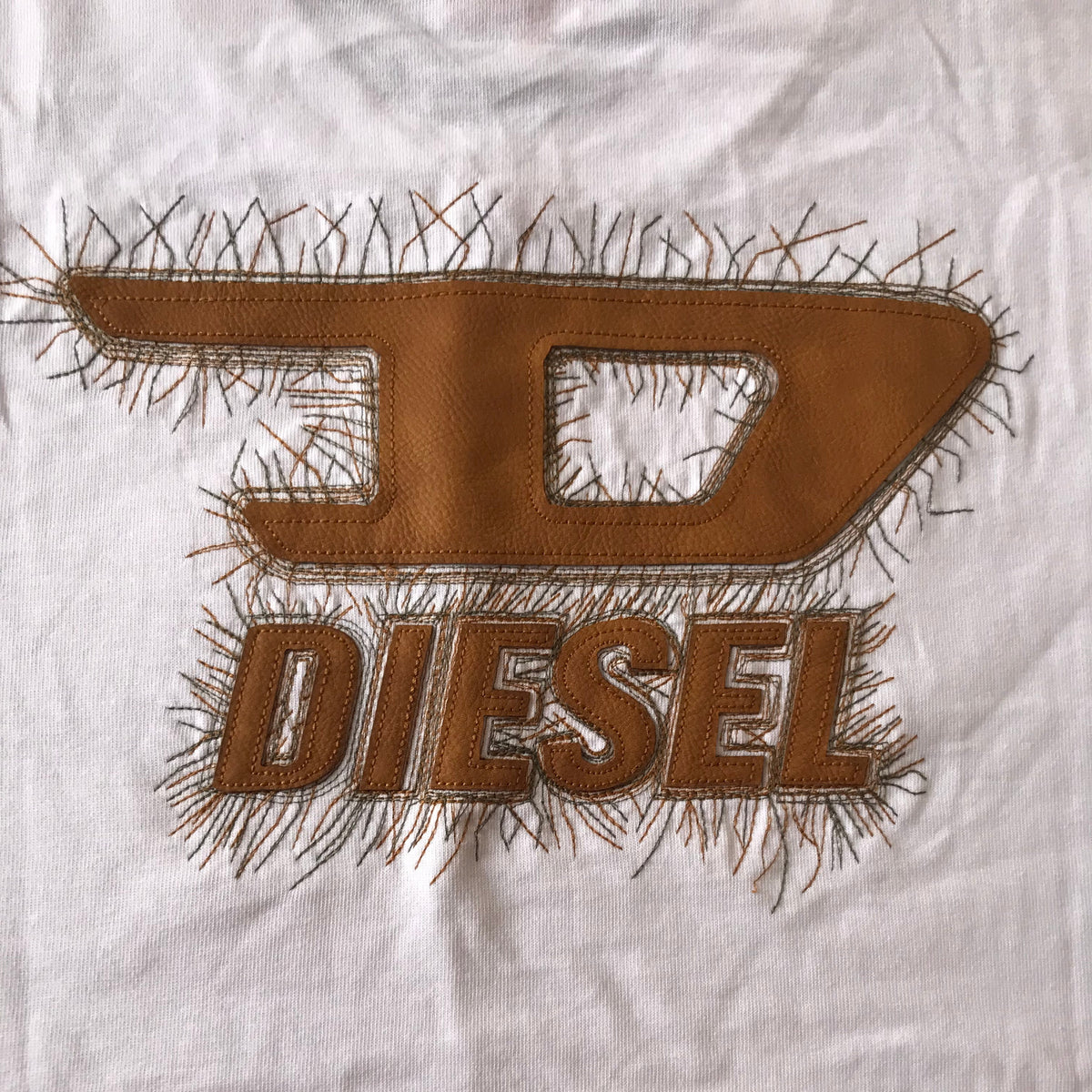 Diesel Premium Drop Shoulder Men's T-Shirt - White