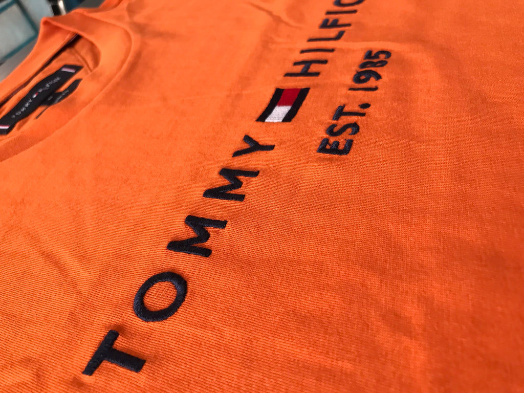 Tommy Hilfiger Premium Men's T-Shirt - Orange