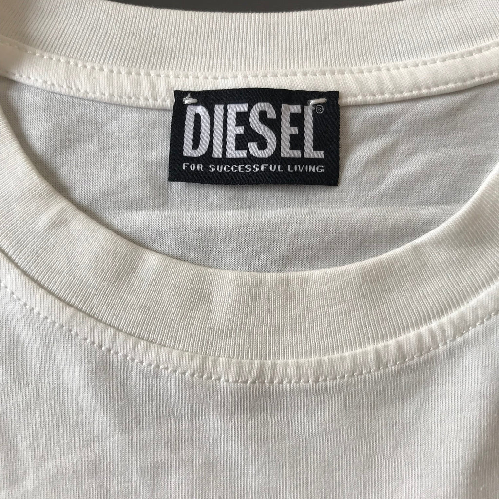 Diesel Premium Men's T-Shirt - White | For Successful Living