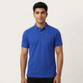 Polo Ralph Lauren Royal Blue Polo Shirt on model - front view